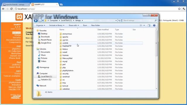 PHP Tutorial - Setting up a Web Server смотреть онлайн