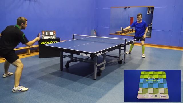Friendship 804 Vs Tuttle King Of AntiSpin | Review | #tabletennis #openpzts #gdansk
