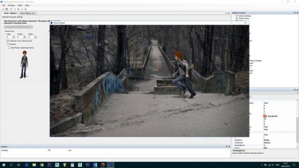 Adventure Game Studio | 3D animation Sprites & Real Background