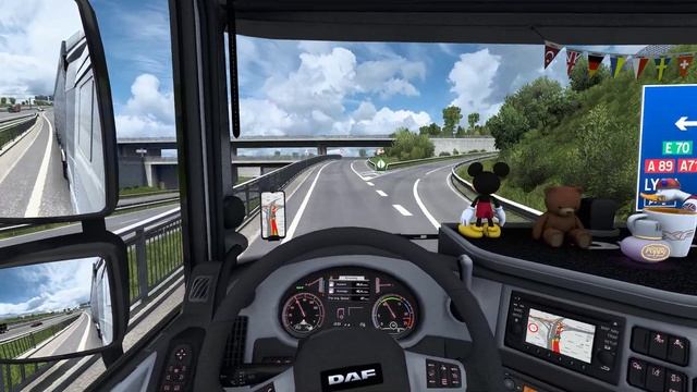 Euro Truck Simulator 2 | ETS2 1.43 | Daf XF Euro 6 | Promods 2.60 | Orleans (F) to Marsilia (F) смотреть онлайн