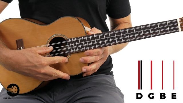WOW! KA-SCAC-B8 Cedar 8 String Baritone Ukulele | Baritone #Ukulele Review смотреть онлайн