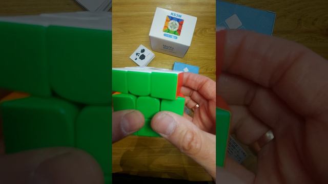 Магнитный Кубик Рубика 3 на 3 "Moyu" Meilong RS3M в цветном пластике. Головоломка 3x3x3. смотреть онлайн