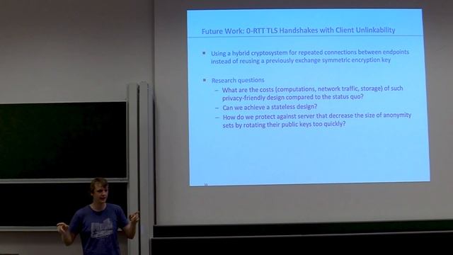 COSIC seminar "Improving the Performance and Privacy of TCP..." (Erik Sy, U. of Hamburg) смотреть онлайн