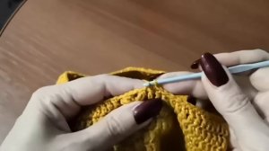 КЕПКА-БЕРЕТ осень на любой размер. Кепка крючком для начинающих.