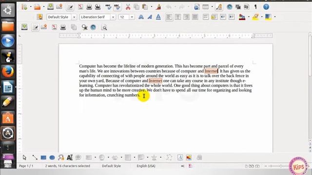 Learning LibreOffice writer: Finding and Replacing Text смотреть онлайн