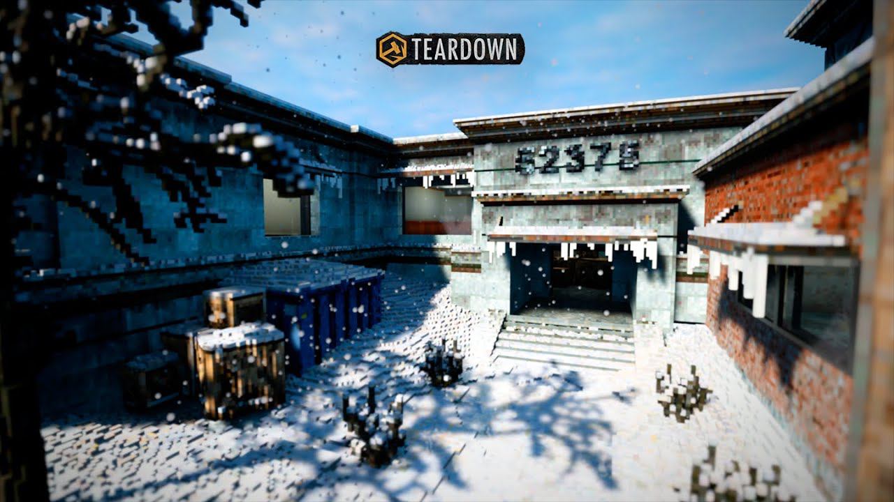 Blew up cs_office map from CS2 to Teardown смотреть онлайн