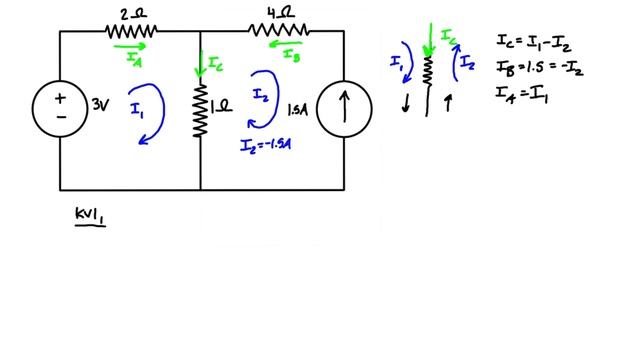 Mesh Analysis for Circuits Explained смотреть онлайн