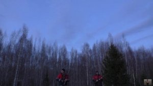 Вальдшнеп на вечерней тяге. Аристократическая охота на вальдшнепа. Весна 2021.