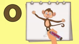 БУКВА О. Рисуем алфавит. Учим буквы и звуки. Развивающие мультики для детей.