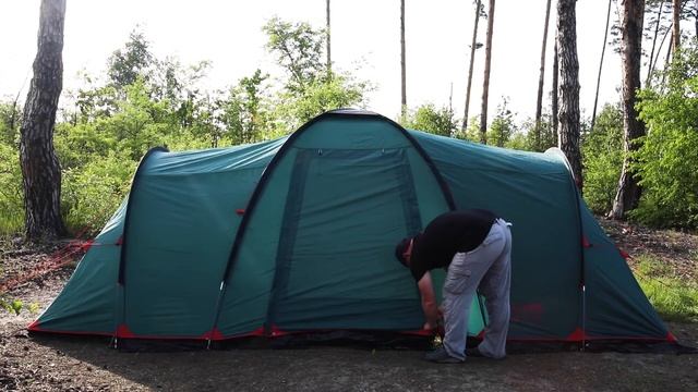 Видео-обзор палатки Tramp Brest 4 . Инструкция по установке. смотреть онлайн