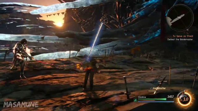 Gilgamesh Boss Fight | Episode Gladiolus | Final Fantasy XV | PS5 60FPS смотреть онлайн