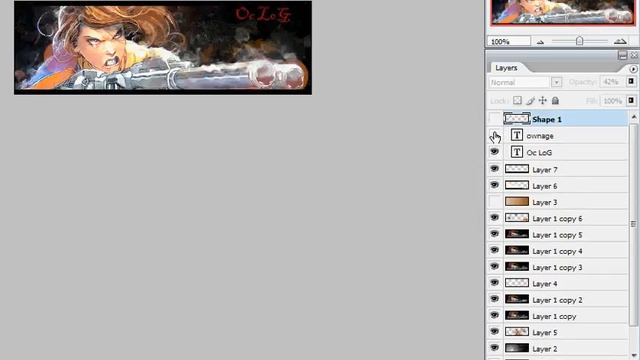 Cartoon signature : Photoshop Cs2 смотреть онлайн