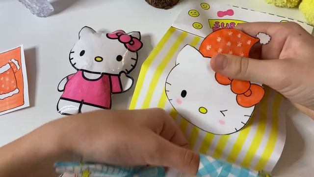 Открываю БУМАЖНЫЕ СЮРПРИЗЫ с новыми ногтями! смотреть онлайн