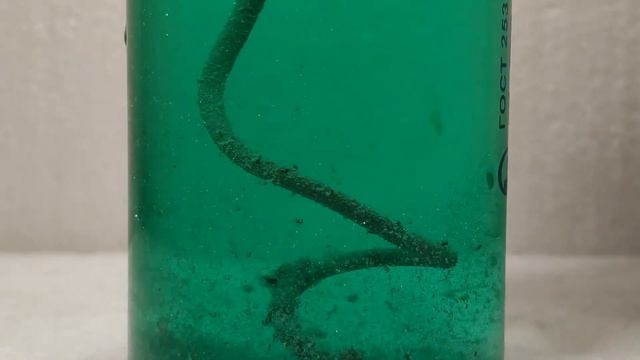 Осаждение серебра из раствора его соли смотреть онлайн