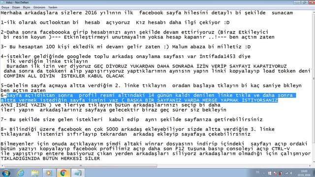 Facebook Profili Sayfaya Çevirme Güncell 2016 !! смотреть онлайн