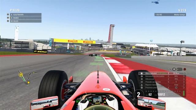 F1 2017 - PILOTANDO A FERRARI DO SCHUMACHER NO CIRCUITO CURTO DOS EUA (Português-BR) смотреть онлайн
