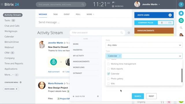 New Smart Search & Filtering Options For Bitrix24 Activity Stream смотреть онлайн