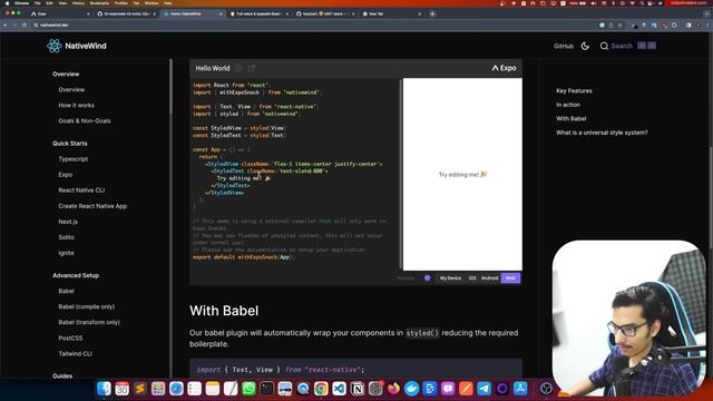 Let's talk about React Native, tRPC, NativeWind, Expo, Monorepo/Turborepo смотреть онлайн