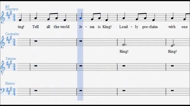 RING CHRISTMAS BELLS - SATB смотреть онлайн