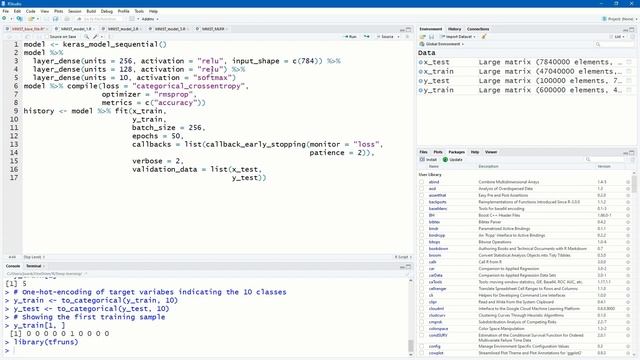Exploring sequential models in Keras for R смотреть онлайн