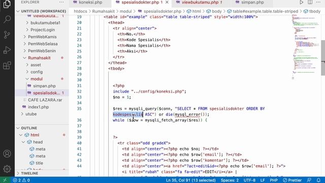 03. Native PHP Program - Views all data [Menampilkan semua data] смотреть онлайн