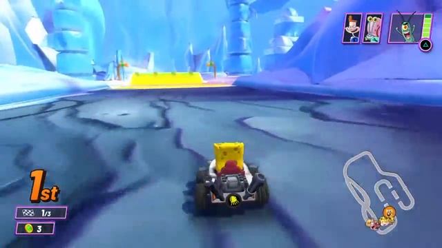 Nickelodeon Kart Racers 2 Grand Prix PS4 Gameplay LPOS смотреть онлайн