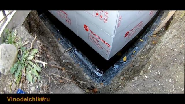 Гидроизоляция и утепление фундамента. смотреть онлайн