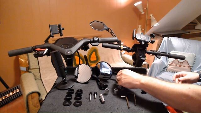 Bar End Mirrors For The Segway P100S, P65, And Others