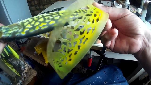 Покраска щуки, второй способ. смотреть онлайн