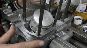 ДВИГАТЕЛЬ ИЖ ЮПИТЕР-5. ФИНАЛЬНАЯ СБОРКА.ПОКРАСКА ЦПГ. ССCР/ЮПИТЕР/ИЖ.