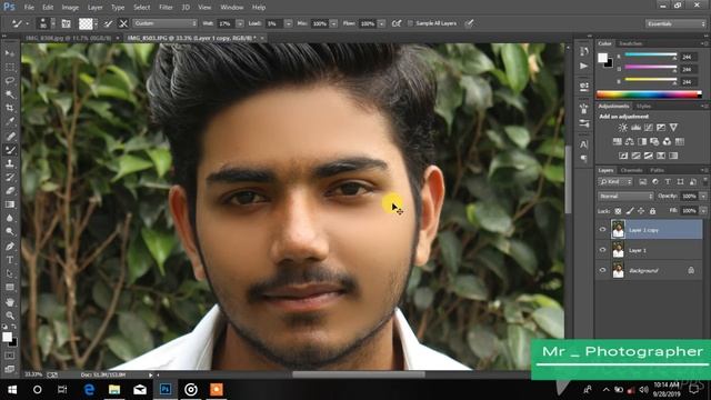 How to Retouch Professional retouching Skin in Adobe Photoshop | Mr Photographer смотреть онлайн