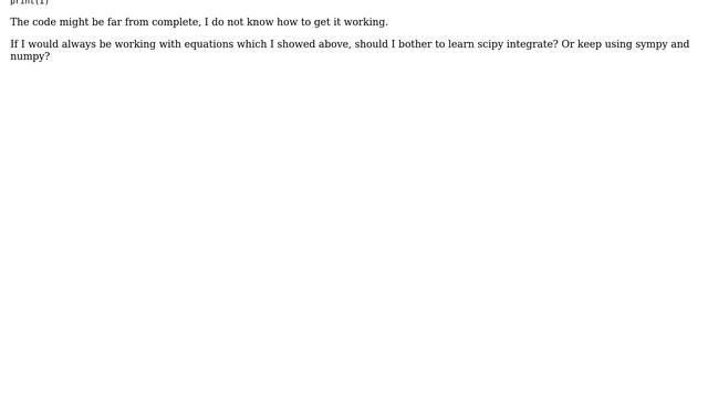 How to create a mathematical expression in scipy? смотреть онлайн