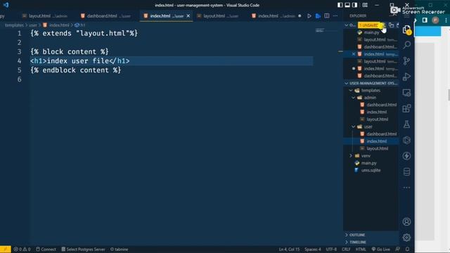 #1 Project setup in flask | User Management System | Flask Project смотреть онлайн