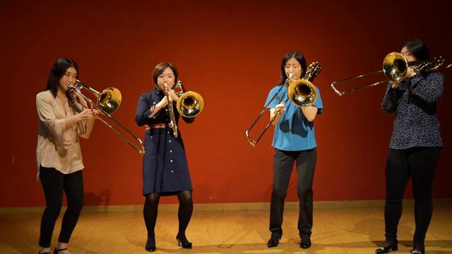 Serocki / Suite for 4 trombones Ⅶ. Toccatina / Muse Trombone Quartet смотреть онлайн