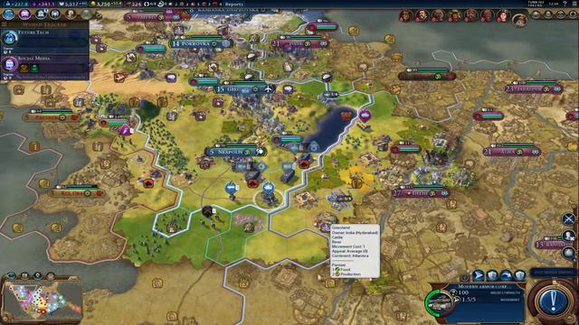 Civilization 6 Gameplay | Greece 🏛️ | Let's Play | Episode 37 смотреть онлайн