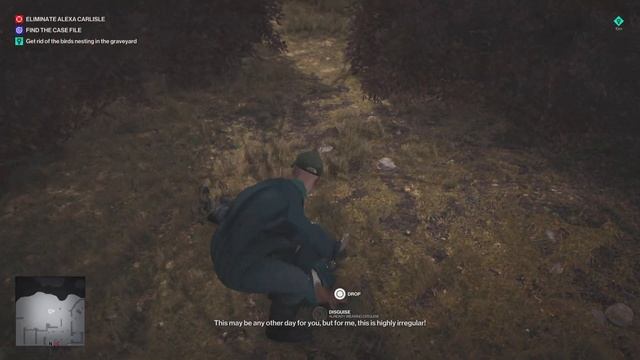 How to get rid of the birds nesting in the graveyard - Hitman 3 смотреть онлайн