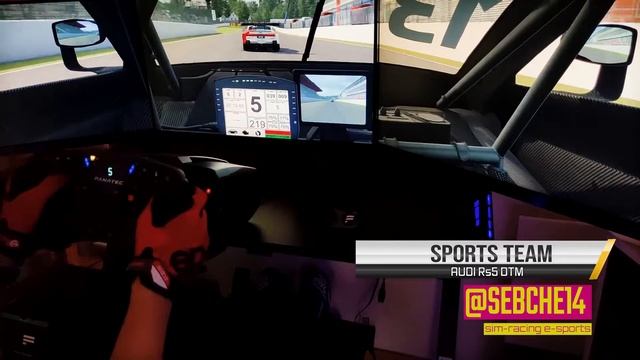 Ma plus belle course sur Race room! SPA Audi rs5 DTM смотреть онлайн