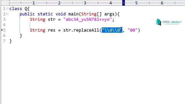 STRING Handling in JAVA ~ #45 (replaceAll and replaceFirst method) смотреть онлайн
