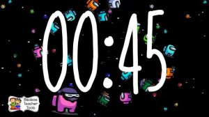 2 Minute Among Us Countdown Timer with Music and Alarm