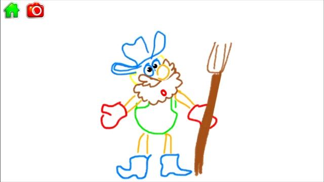 Bini Bambini Старый Мак на ферме жил. Old McDonald Had A Farm In Russian. Детские песенки