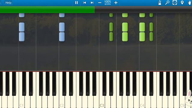 🎹Hamilton - A Winters Ball (Piano Tutorial Synthesia)❤️♫ смотреть онлайн