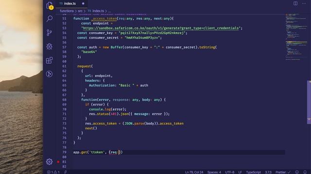 Access Token Middleware - Safaricom M PESA Daraja API + Firebase Cloud Function: Part 3 смотреть онлайн