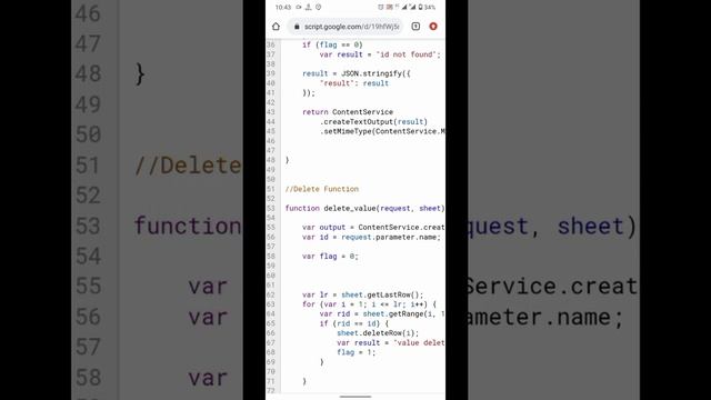 Using Google Sheets as Database with all basic functionality (Add/Get/Update/Delete). смотреть онлайн