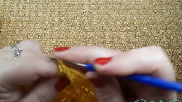 #вяжуивяжу😉 Салфетка "Ажурная капелька" крючком. смотреть онлайн