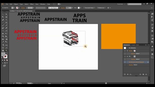Text Warp to 3D Objects: Adobe Illustrator Tutorial (Tagalog) смотреть онлайн