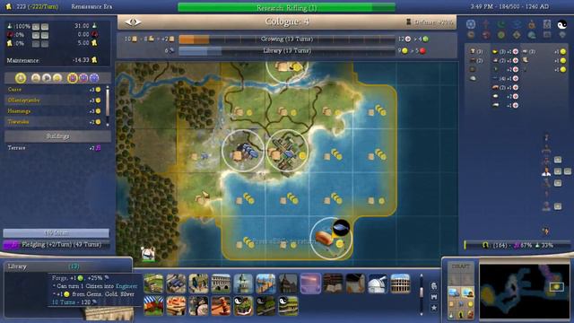 Civilization IV - Noble Conquest Playthrough Part 3 смотреть онлайн