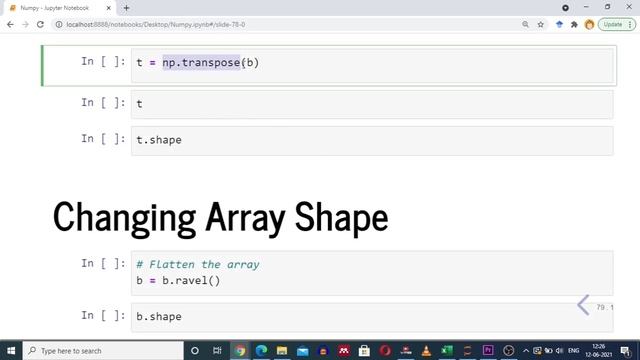 How to Transpose Numpy Array смотреть онлайн