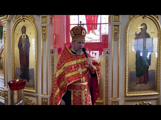 Проповедь настоятеля храма, архимандрита Иеронима (Тестина), в День Победы, 9 мая 2022 г. смотреть онлайн