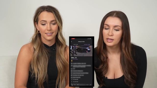 Reacting To Dating Profiles With My Single Friend | Courtney & Hallee React смотреть онлайн