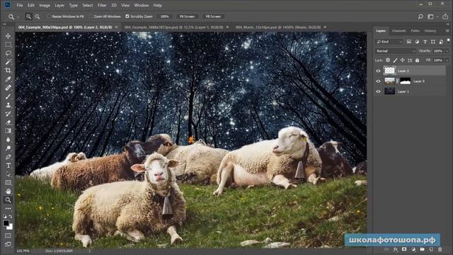 "ФОТОШОП УРОКИ" adobe photoshop 2018 #5 смотреть онлайн